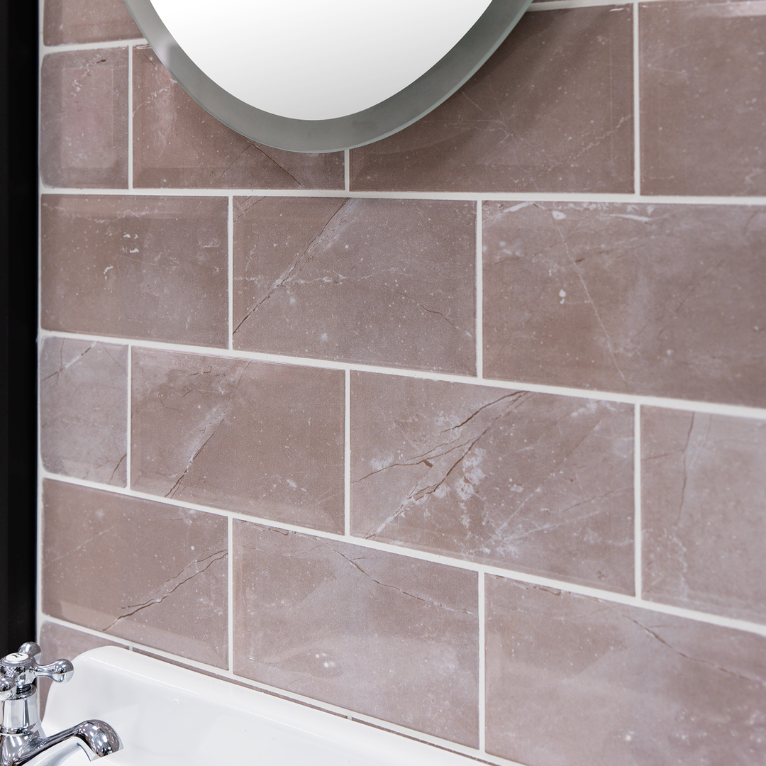 Metro Pulpis Biselado Brillo 10 x 20cm Ceramic Tile - 1sqm perbox