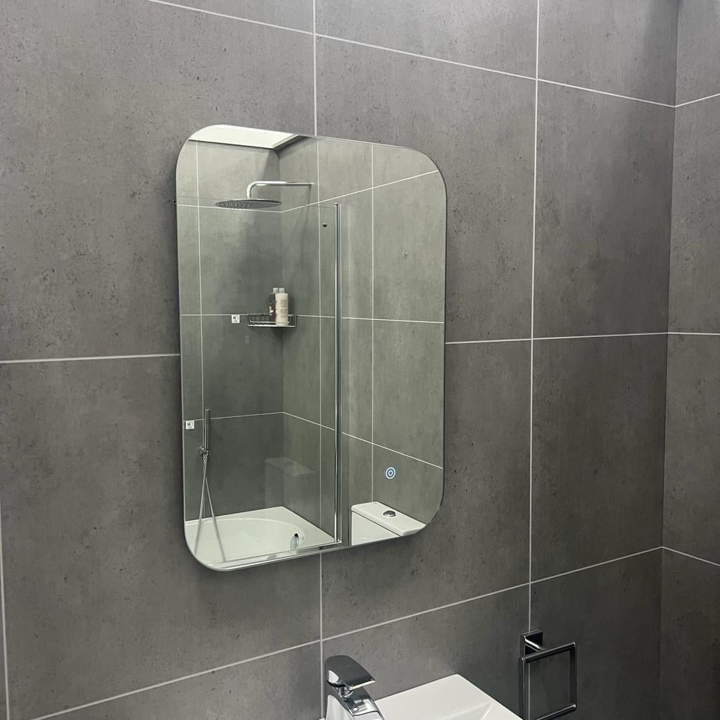 Luca 700 x 500mm Bluetooth LED Mirror with Demister