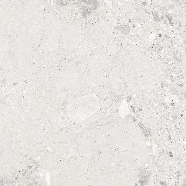 Ura White 60 x 60cm Rectified Porcelain Tile - 1.44sqm Perbox