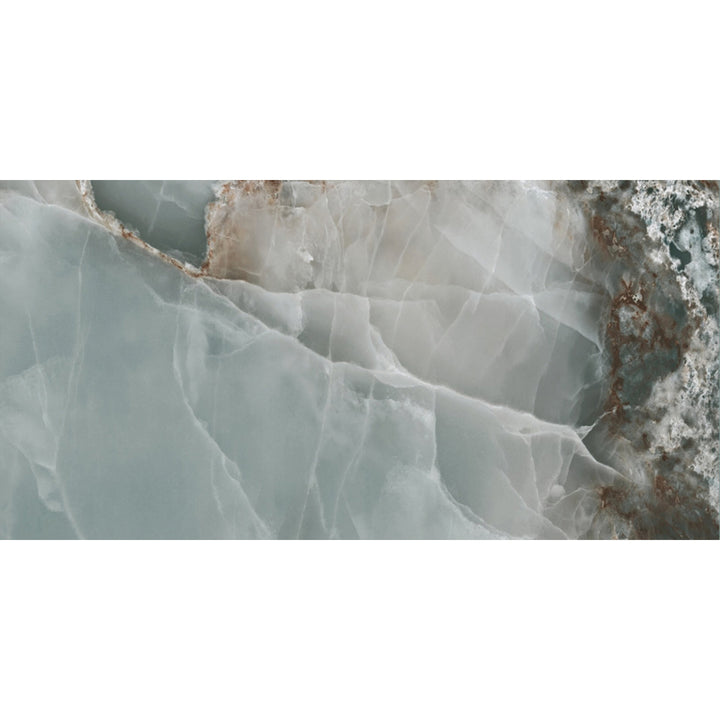 Onyx Turquoise 60 x 120cm Polished Rectified Tile  - 1.44sqm perbox