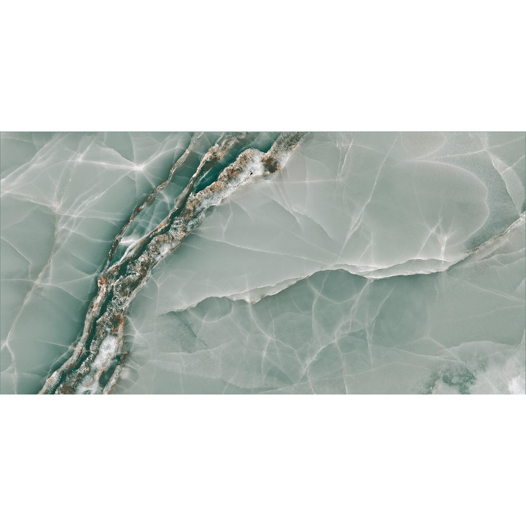 Onyx Turquoise 60 x 120cm Polished Rectified Tile  - 1.44sqm perbox