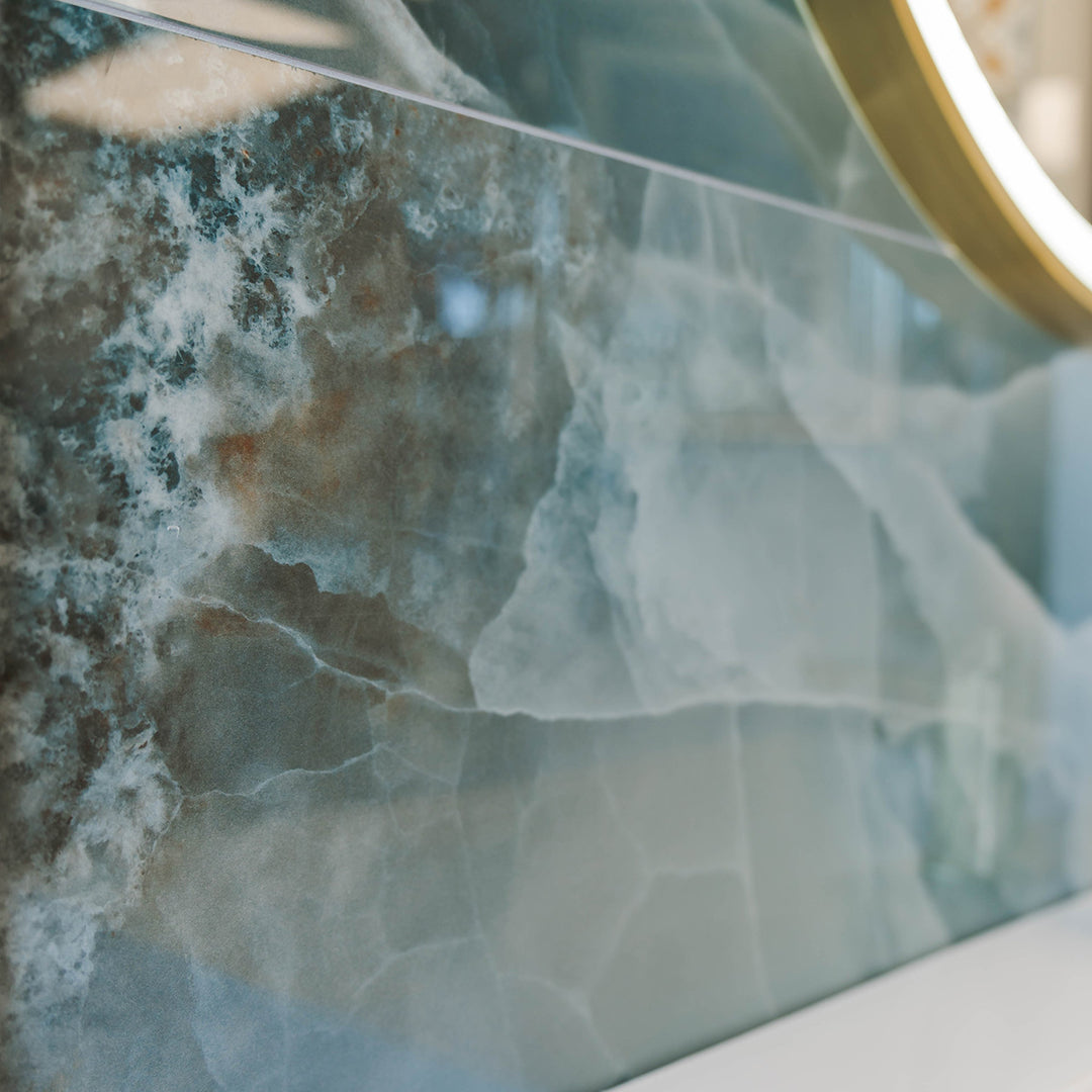 Onyx Turquoise 60 x 120cm Polished Rectified Tile  - 1.44sqm perbox