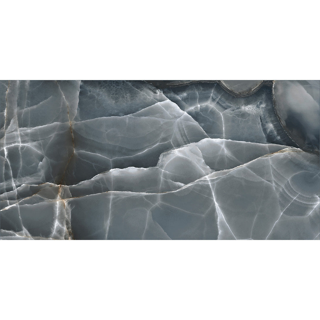 Onyx Bleu 60 x 120cm Polished Rectified Tile  - 1.44sqm perbox