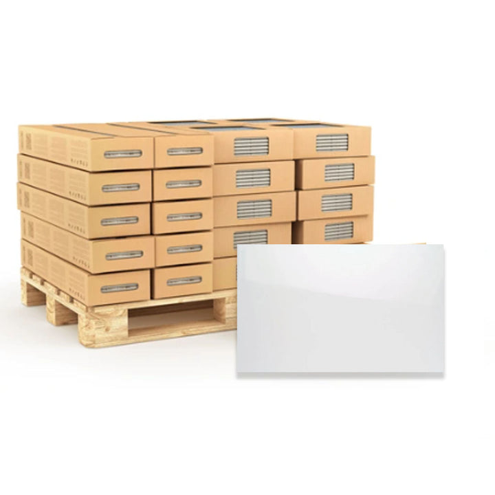 White 250 x 400 Glossy Ceramic Wall Tile  - 86.4sqm Pallet