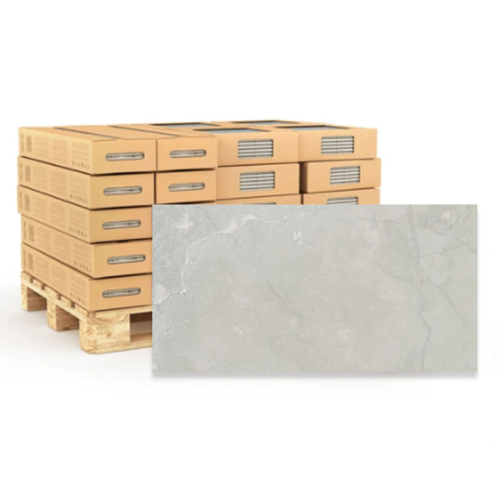 Slate Mix Grey Matt 30x60 Rectified Porcelain Tile  - 43.2sqm Pallet