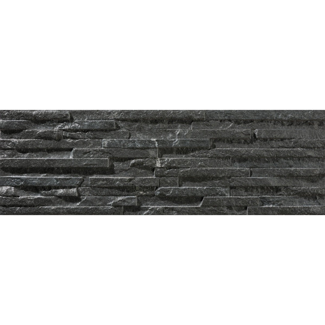 Peak Black 17 x 52cm Stone Effect Cladding - 0.89 sqm perbox