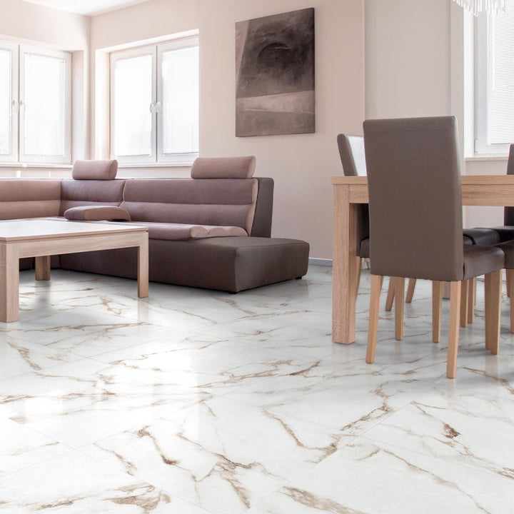 Cande Gold Mate 61 x 61 Porcelain Floor Tile - 1.86 sqm perbox