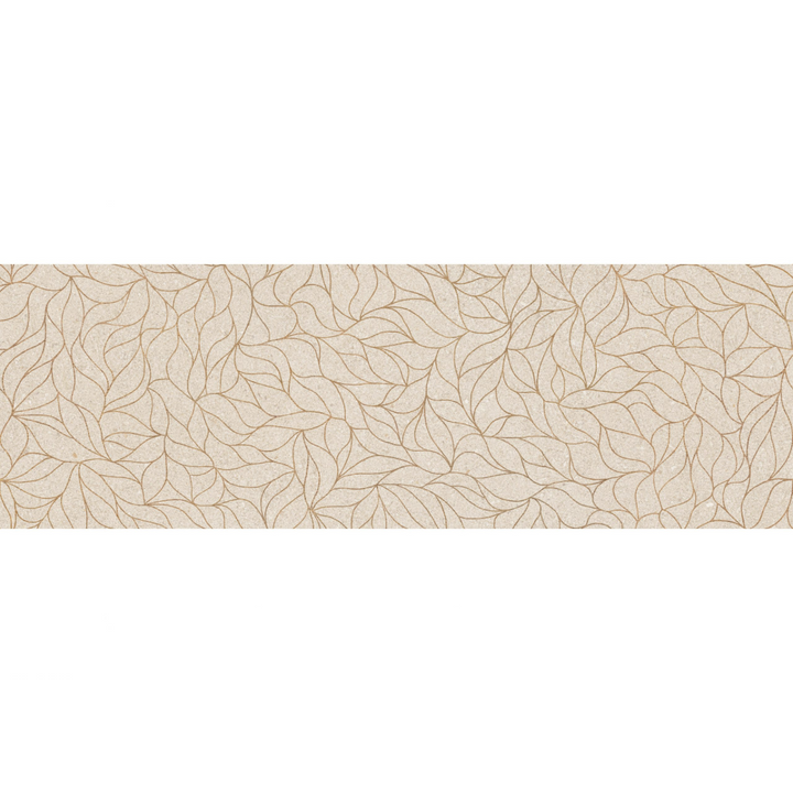 Deko Dolce Beige 30x90 Rectified White Body Wall Decor Tile - 1.08 sqm perbox