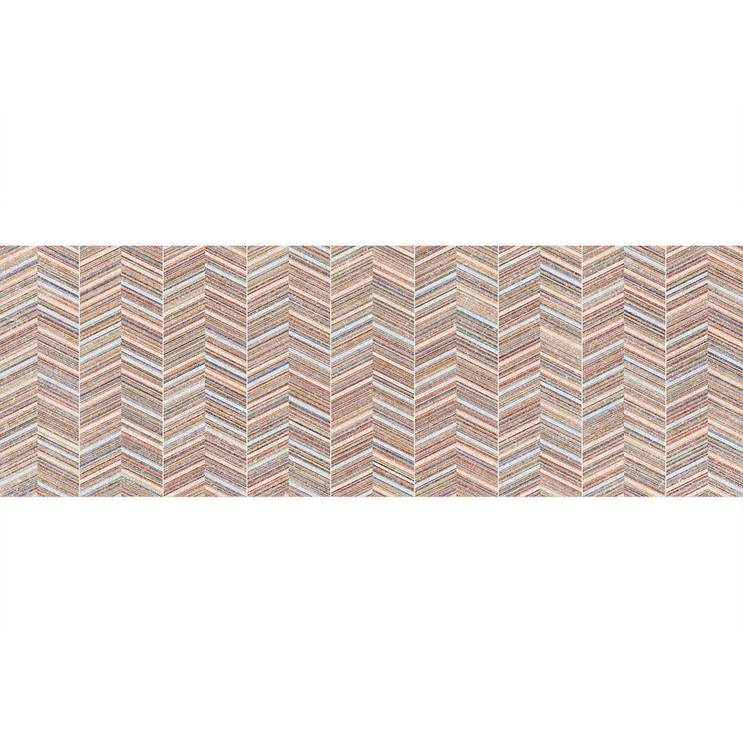 Deko Kilim 30 x 90cm White Body Decor Wall Tile - 1.08 sqm perbox