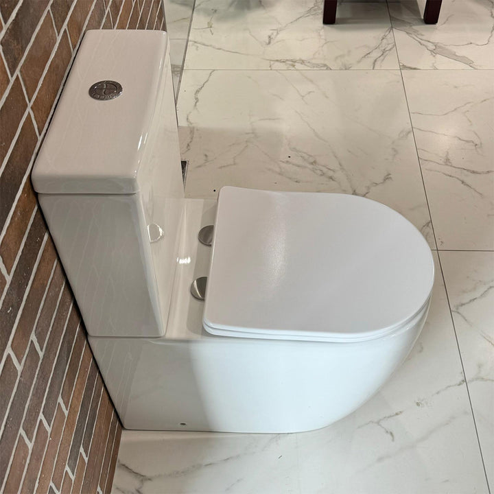 Remo Rimless Fully Back to Wall Pan & Soft Close Seat