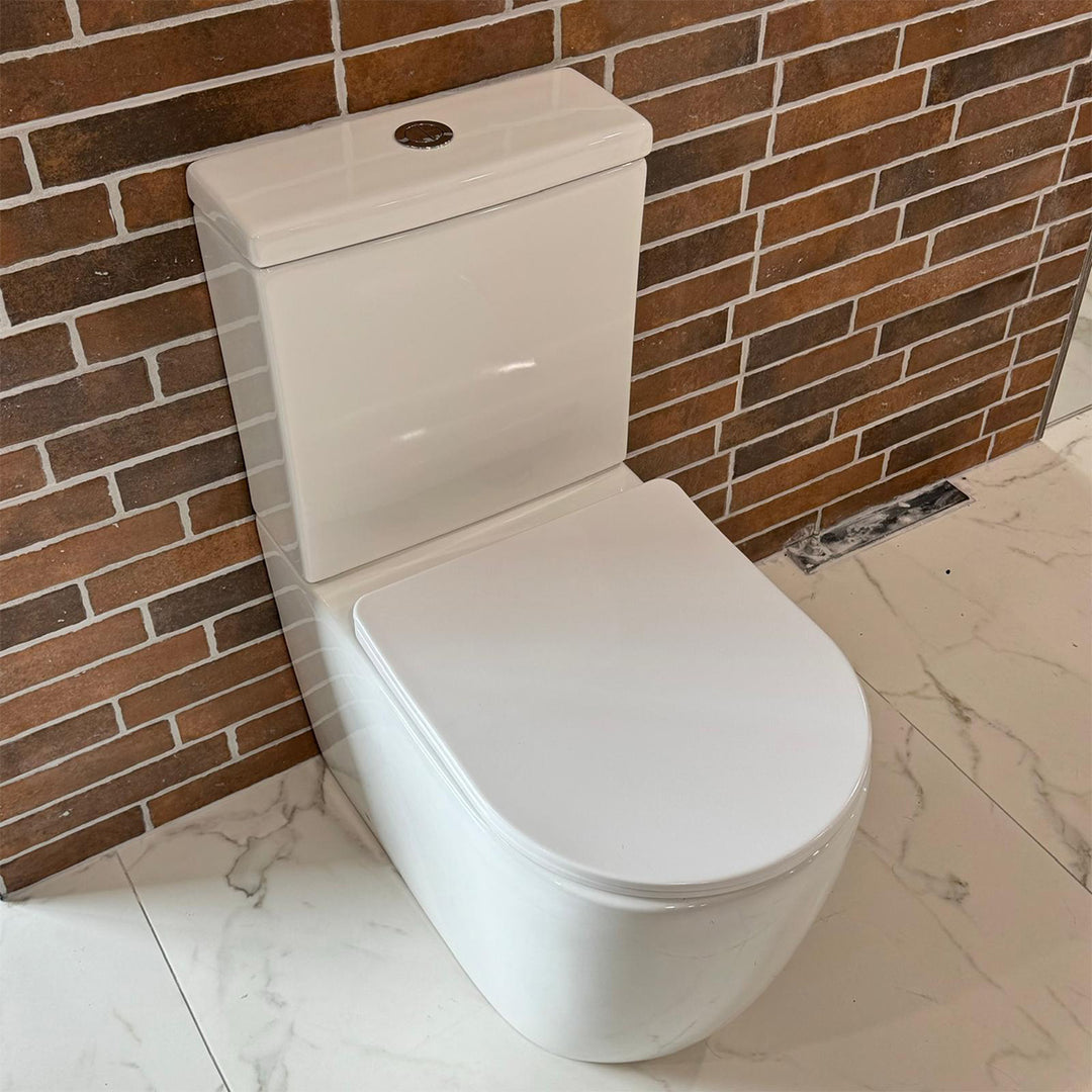 Remo Rimless Fully Back to Wall Pan & Soft Close Seat