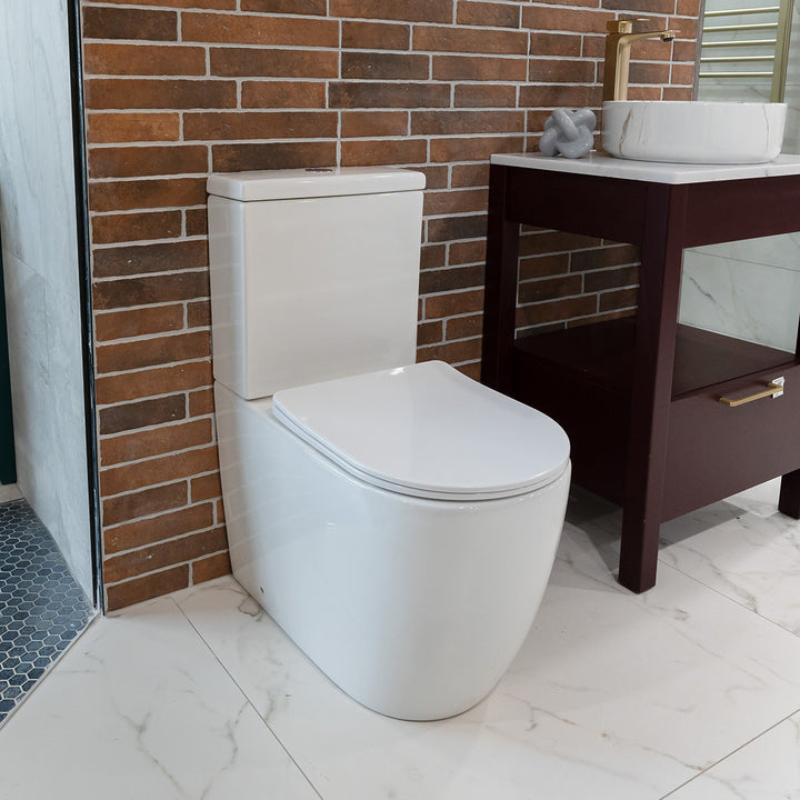 Remo Rimless Fully Back to Wall Pan & Soft Close Seat