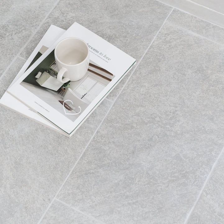 Rootlate Gray Matt Antislip 30 x 60cm Wall & Floor Porcelain Tile - 1.26sqm perbox