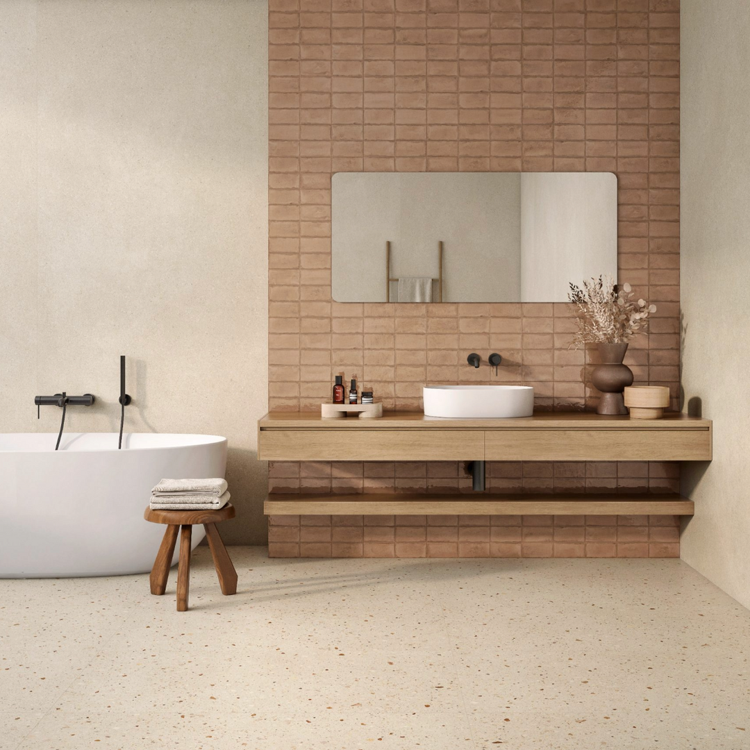 Vita Beige Matt 60x120 Rectified Porcelain Tile - 1.44 sqm perbox