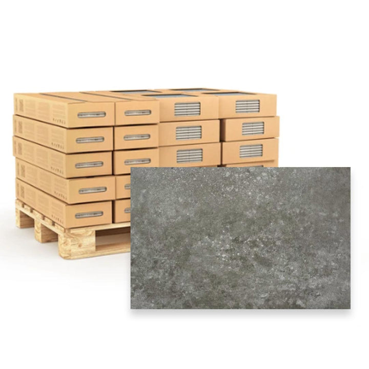 Amstel Antracita Matt 30 x 60 Porcelain Floor Tile - 60.48sqm Pallet