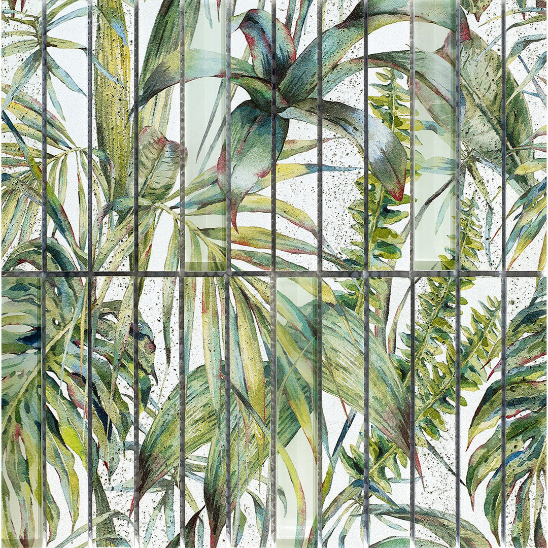 Selva Green 30 x 30cm Mosaic Sheet
