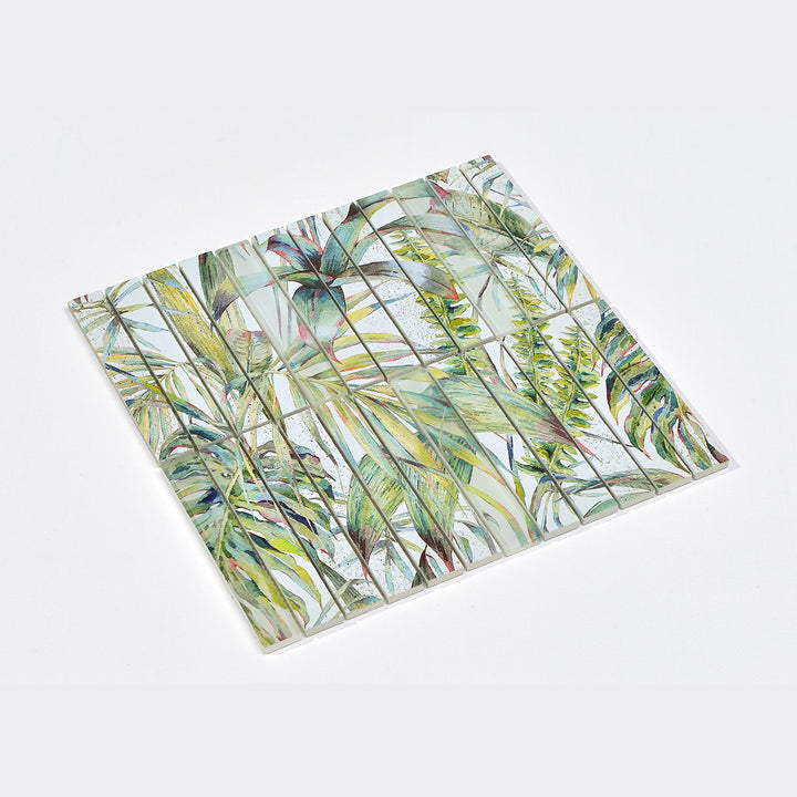 Selva Green 30 x 30cm Mosaic Sheet