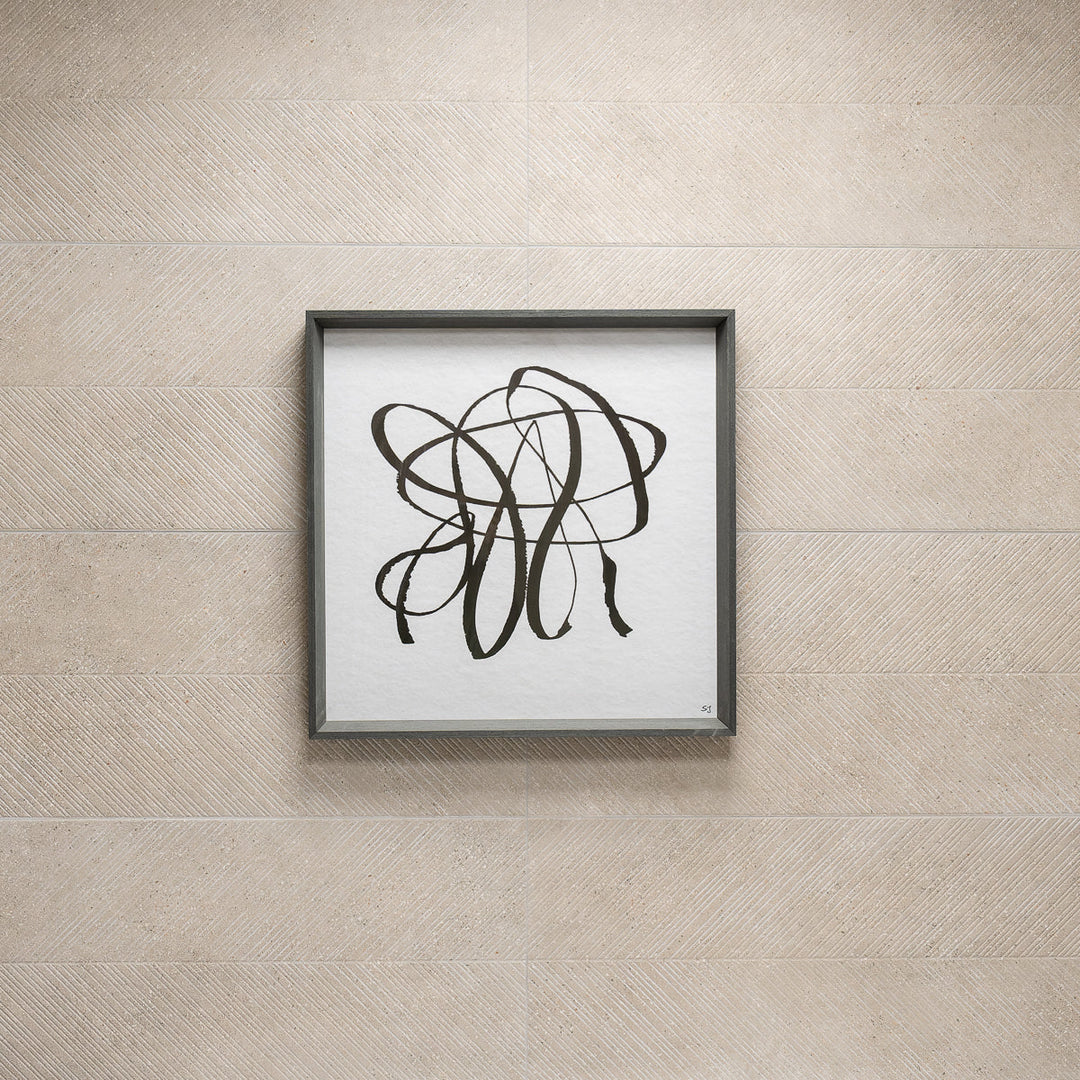 Tip Asphalt Mud Sawn Effect 40 x 120cm Rectified Tile - 1.44sqm perbox