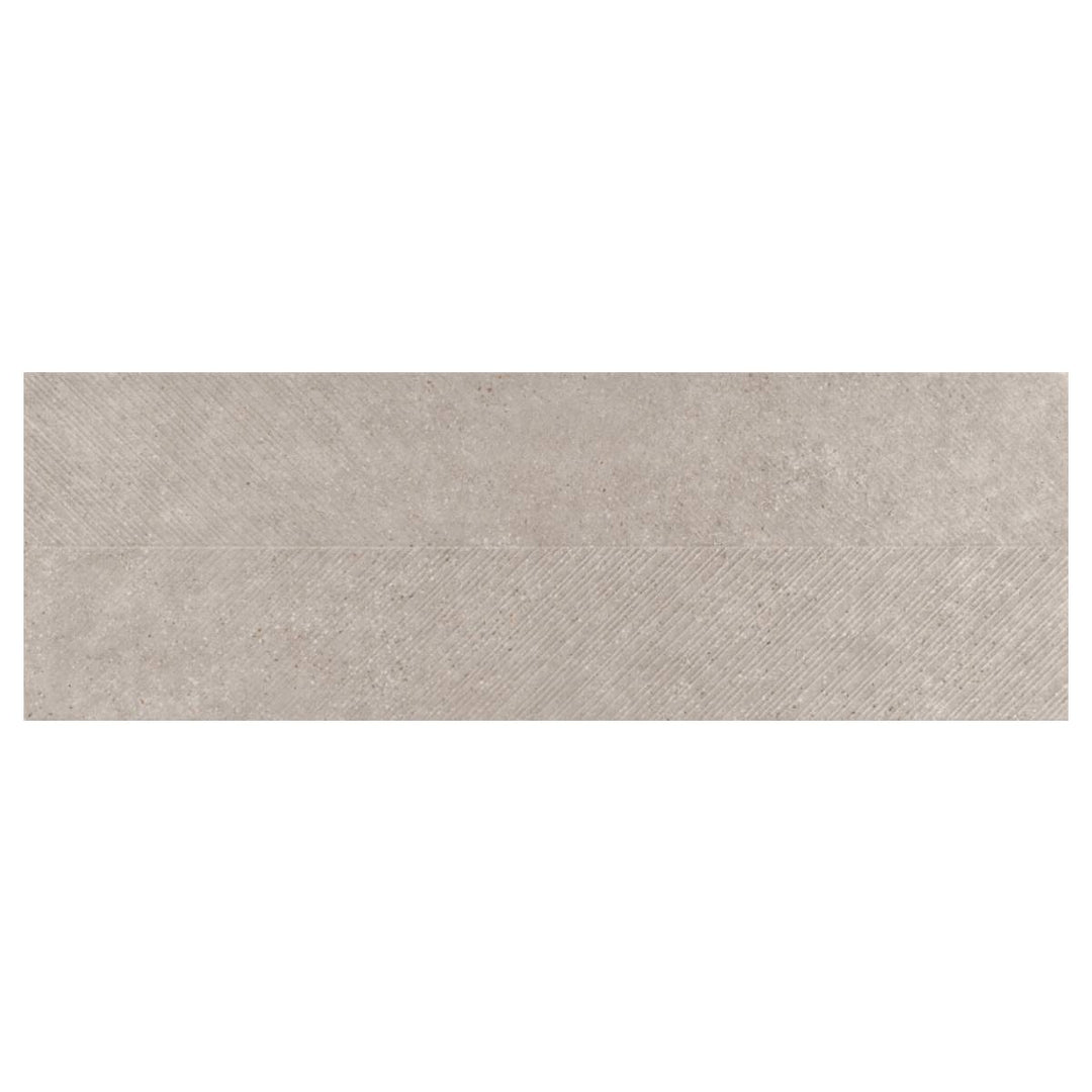 Tip Asphalt Mud Sawn Effect 40 x 120cm Rectified Tile - 1.44sqm perbox