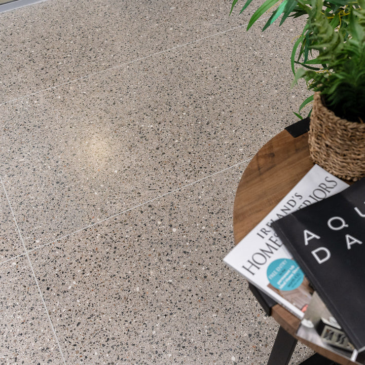 Tinia Natural 59 x 120cm Porcelain Rectified Matt Tile - 1.42sqm per box