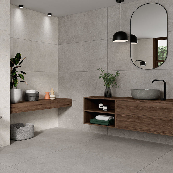 Ulisse Pearl Light 33.3 x 90cm Matt Rectified Tile - 1.2sqm perbox