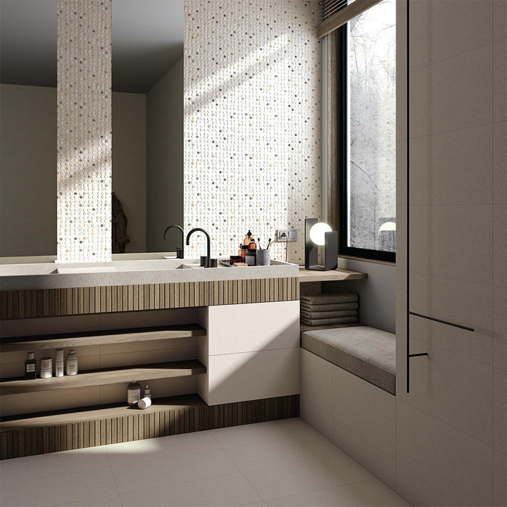 Points Pearl Multicolour 30 x 60cm Decor Rectified Porcelain Tile - 1.26 sqm perbox