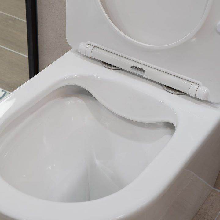 Ravak Elegant Rimless Close Coupled Toilet & Soft Close Seat