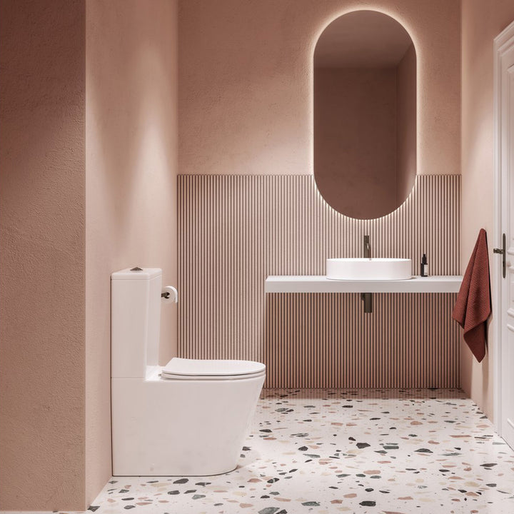 Ravak Elegant Rimless Close Coupled Toilet & Soft Close Seat