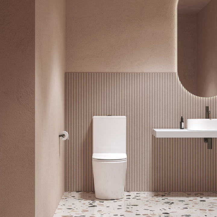 Ravak Elegant Rimless Close Coupled Toilet & Soft Close Seat