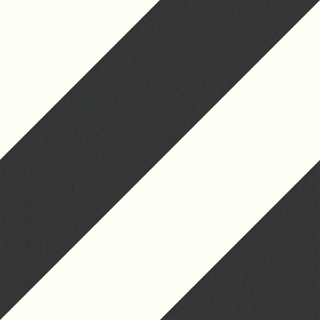 Zebra Black 22.3 x 22.3cm Porcelain Pattern Tile - 1.15 sqm perbox