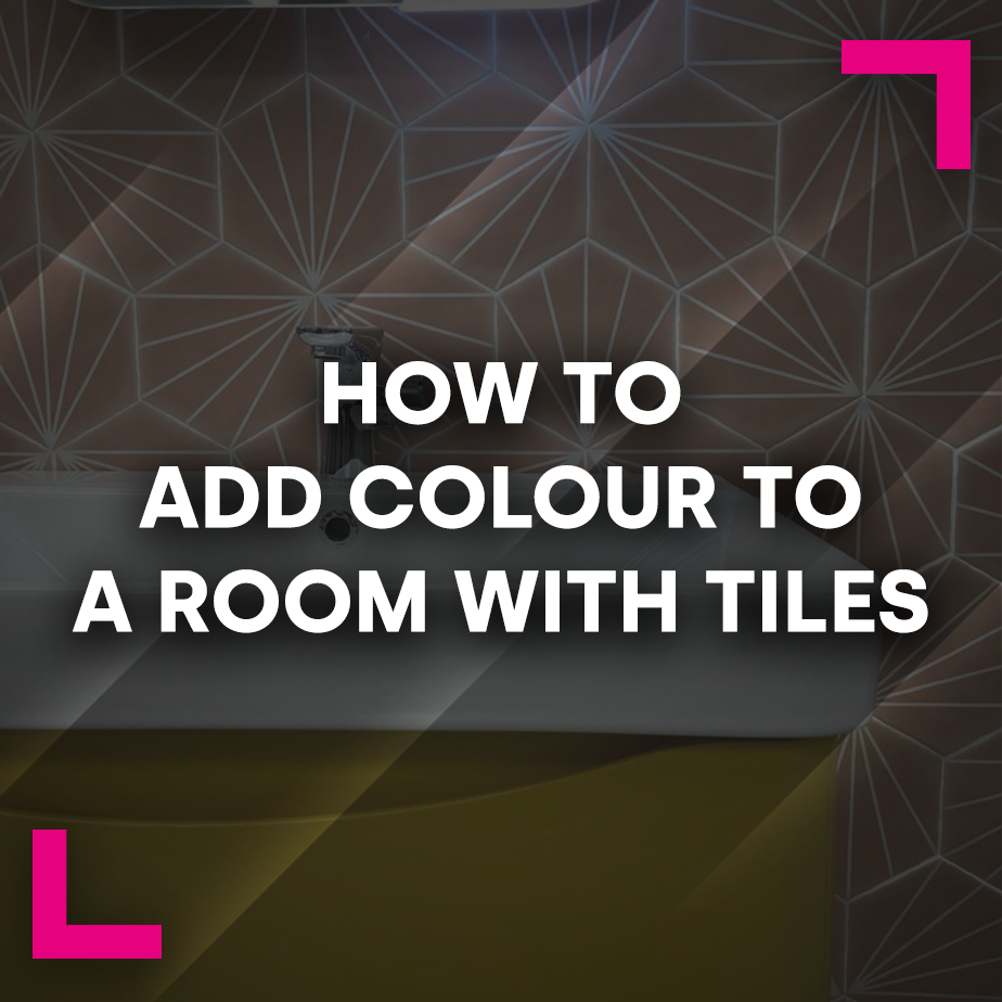 How to add colour to a room with tiles