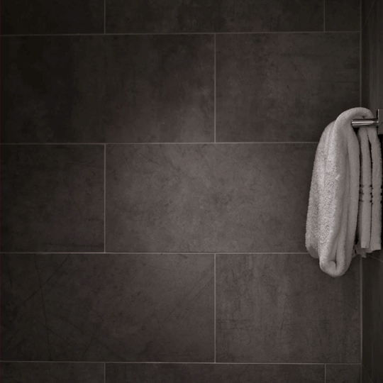 What are the benefits of large format tiles?