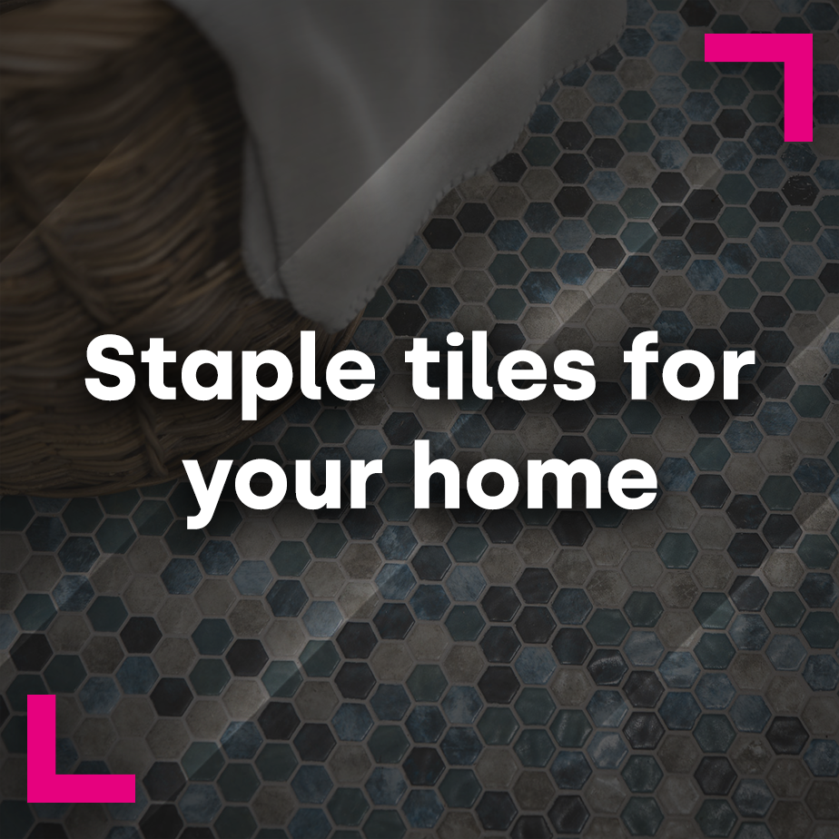 Staple tiles for your home