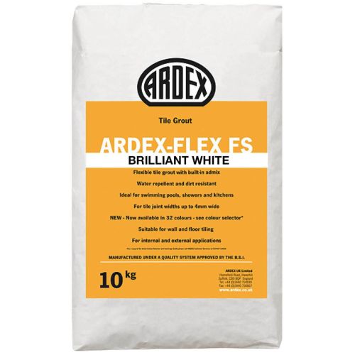 Ardex Flex FS Tile Grout 10KG - Brilliant White (12781)