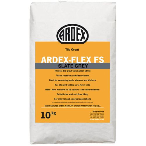 Ardex Flex FS Tile Grout 10KG - Slate Grey (12783)