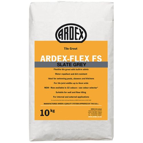 Ardex Flex FS Tile Grout 10KG - Slate Grey (6973)