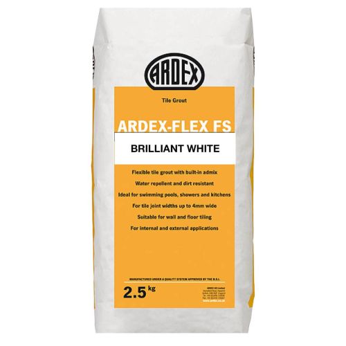 Ardex Flex FS Tile Grout - 2.5KG - Brilliant White (12788)