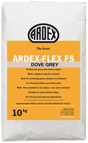 Ardex Flex FS Tile Grout 10KG - Dove Grey (6972)