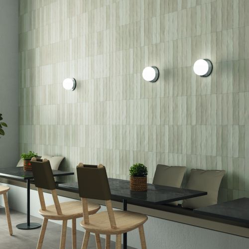 Downtown Matt Gris Grey 5 x 25cm Porcelain Wall Tile - 0.75sqm perbox