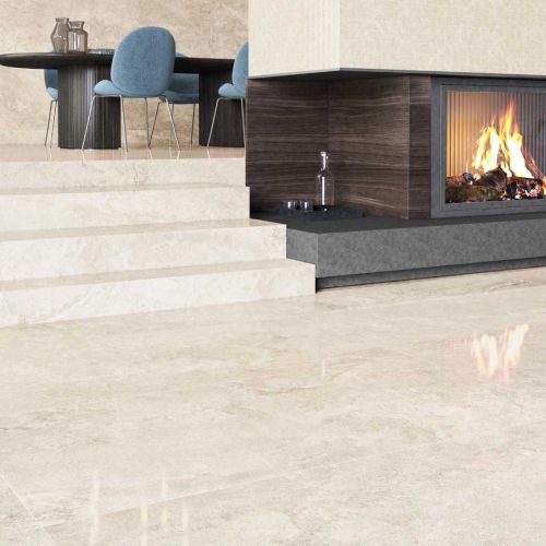 Capadocia Tan Polished 120 x 120cm Rectified Porcelain Tile - 1.44sqm perbox