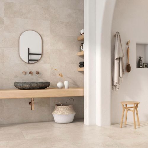 Campasero Sand 29.5 x 90cm Matt Rectified Wall Tile - 1.59 sqm perbox