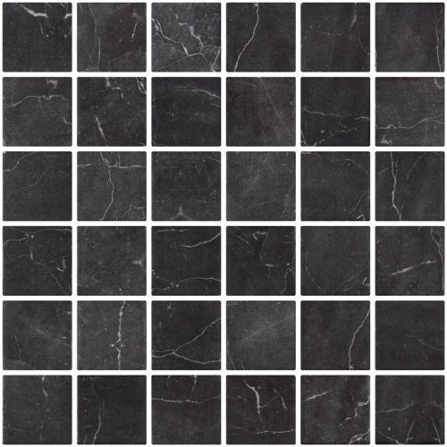 Black Marquinia 15 x 30 Bright Porcelain Tile -, HINTEX