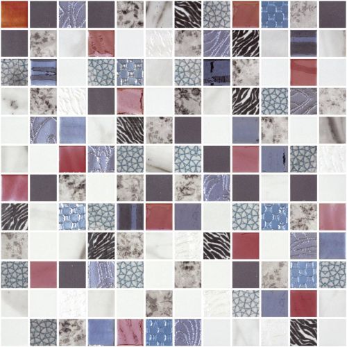 Gladys Square 31.1 x 31.1cm Mosaic Sheet (11833)