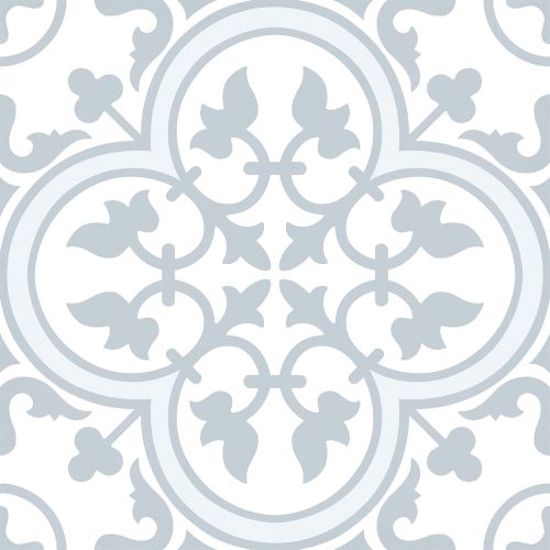 Chartwell Lavanda 45 x 45cm Porcelain Pattern Tile - 1.22 sqm perbox