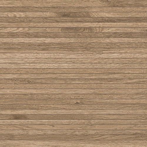 Iroko Ebony Shuttered Decor  31.6 x 90cm Rectified White Body Wall Tile - 1.14sqm perbox