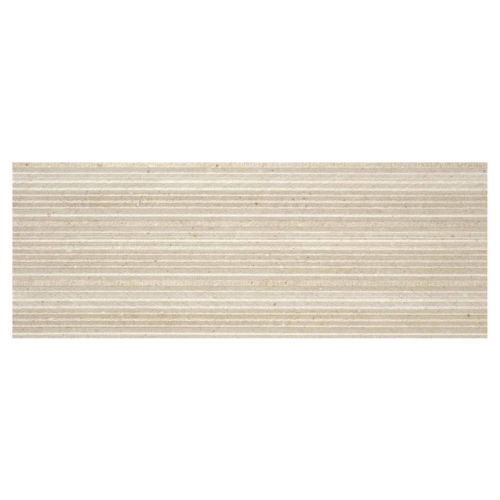 Glamstone RY90 Beige light Decor 33.3 x 90cm Rectified Tile - 1.2sqm perbox (13483)