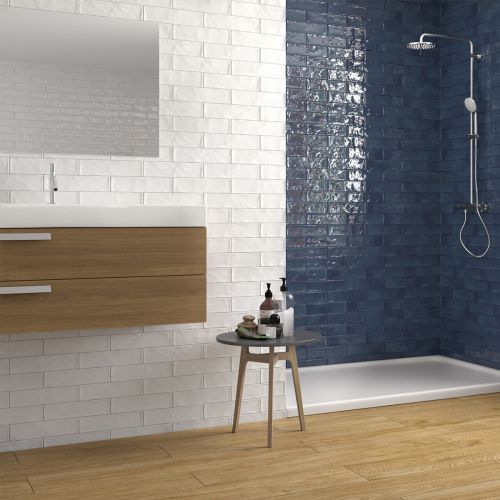 Harlequin Bianco 7 x 28cm Brick Wall Tile - 0.59sqm perbox