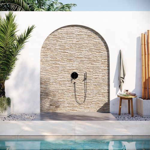 Bulnes Sand 3D Decor 32 x 89cm Rectified Porcelain Wall Tile - 1.13sqm perbox