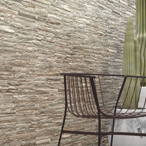 Galibier Arena 3D Decor 32 x 89cm  Rectified Porcelain Wall Tile - 1.13sqm perbox