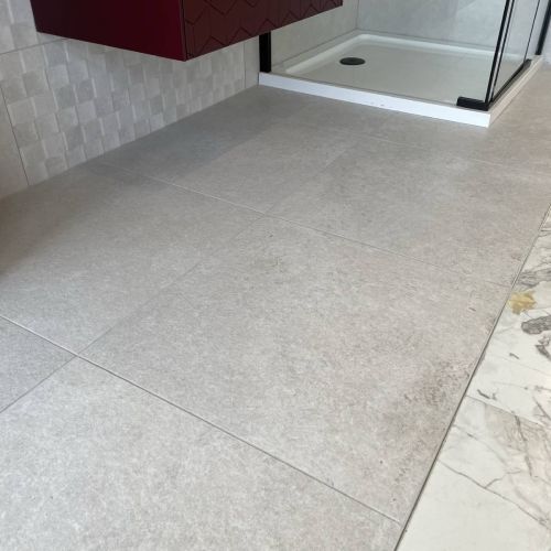 Kalos White 59 x 59cm Porcelain Floor Tile - 1.044sqm perbox (3138)